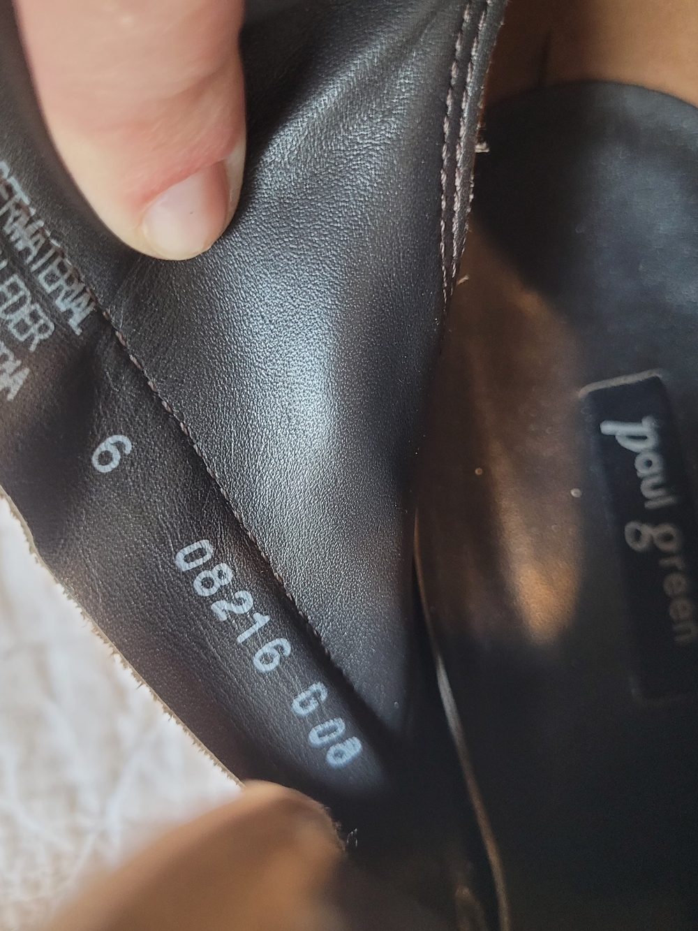 NWOT Paul Green 'Juno' Suede Ankle Bootie in Taupe with Buckle & Stacked Heel - Picture 10 of 12